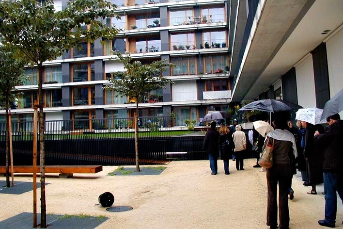 Edifício de apartamentos em Lucerna. WIT arquitetos, 2004<br />Foto Butikofer & de Oliveira Arquitetos 