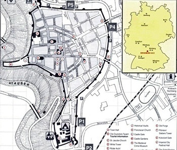 Localização geográfica e mapa de Rothenburg