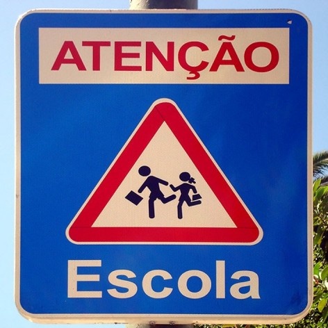 Placa em Lisboa, Portugal<br />Foto Laura Gorski 