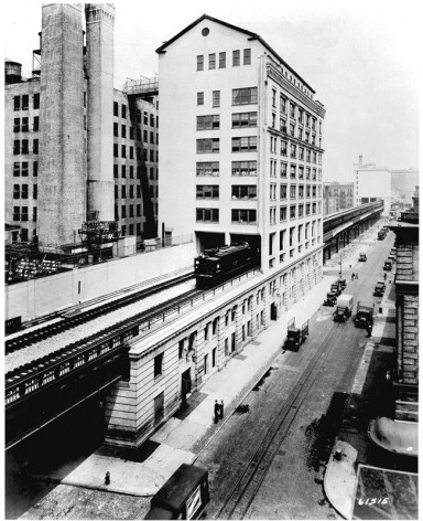 View from West 17th Street, looking north, photographer unknown, 1934
