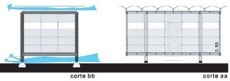 O módulo mínimo é composto por uma sala e/ou quarto, cozinha e banheiro e encerra uma área total de 21,35m². Outros módulos podem ser acoplados, horizontal ou verticalmente, gerando composições e disposições diversas, com bastante flexibilidade, a fim de <br />Imagem dos autores do projeto 