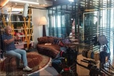 Campelo Costa em entrevista com Nirton Venâncio, para o filme Pessoal do Ceará – Lado A Lado B – O filmeFoto Rubens Venancio  [Instagram do filme]