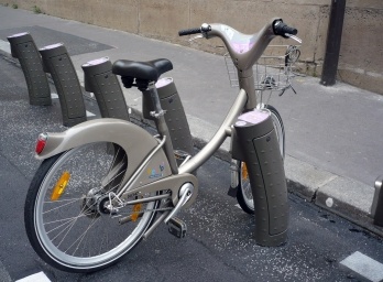 Velib - vélos en libre service - de Paris