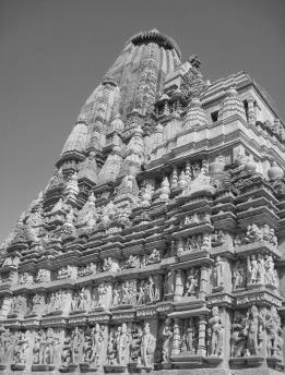 Templos Khajuharo em Madhya Pradesh, Índia