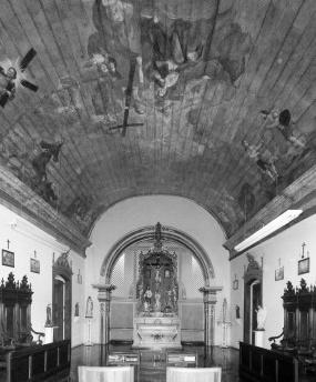 Capela privativa das freiras no Mosteiro da Luz, São Paulo SP, Brasil