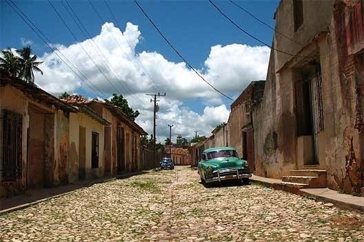Calle de Trinidad, Cuba, ciudad declarada Patrimonio de la Humanidad por la UNESCO<br />Foto Elemaki  [Wikimedia Commons]