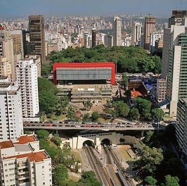  Museu de Arte de São Paulo – MASP, 1957-1968. Arquiteta Lina Bo Bardi<br />Foto Nelson Kon 