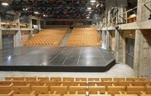 Teatro SESC da Pompéia. Vista interior do Teatro<br />Foto: Nelson Kon 