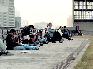 Stills of the vídeo of Centro Cultural São Paulo