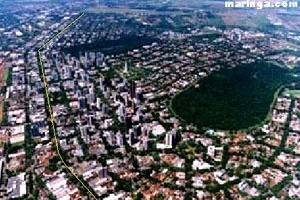 A verticalização de Maringá na década de 1990: Avenida Brasil em destaque [maringá.com (2006)]