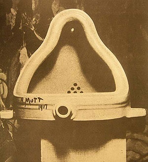 Fountain. Marcel Duchamp. Readymade. 1917