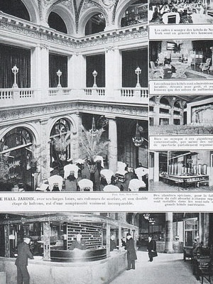Hotel Waldorf-Astoria, New York, in: Huret, Jules. América Moderna. Paris, 1911