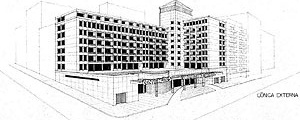 Fig. 11 - Apart-hotel e Centro de Convenções, 1994 - Perspectiva
	