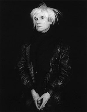 Figura 06 – Andy Warhol, 1986, de Robert Mapplethorpe [The Robert Mapplethorpe Foundation]