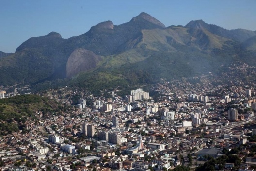 Vista aérea do Rio de Janeiro<br />Foto Nelson Kon 