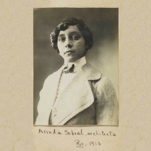 Arinda da Cruz Sobral (Rio de Janeiro, 1883-1981), primeira arquiteta do Brasil<br />Foto divulgação  [Website FNA]