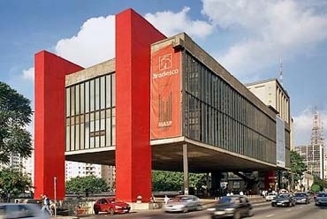 Museu de Arte de São Paulo – MASP, 1957-1968. Arquiteta Lina Bo Bardi<br />Foto Nelson Kon 