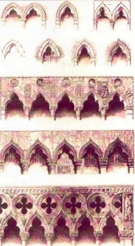 Desenho de John Ruskin [Ruskin Library, Universidade de Lancaster, 2004, Reino Unido]