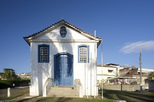 General aspect of the Capela do Rosario, protected by the Municipality and Iphan<br />Foto Fábio Lima 