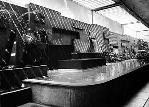 Edifício Plavinil Elclor, São Paulo 1961. Rino Levi, arquitetura / Burle Marx, paisagismo e murais [Acervo Digital Rino Levi FAU PUC-Campinas]