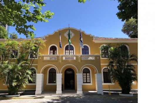 Antiga sede do Colégio Eucarístico, atual sede da Empresa de Urbanização do Recife<br />Foto Rodrigo Cantarelli, 2018 