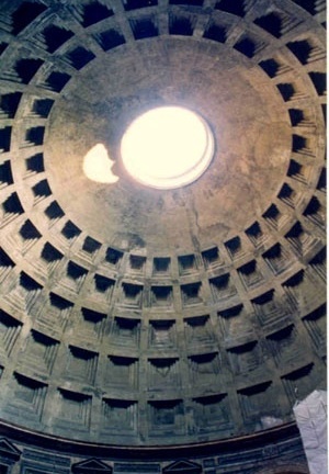 Interior do Panteão, Roma<br />Foto Francisco Lauande 