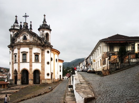Igreja de Nossa Senhora do Rosário, Ouro Preto MG
<br />Foto Abilio Guerra 