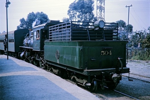 Trem da Cantareira, São Paulo<br />Foto divulgação, 1963 