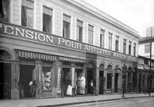 Pension pour artistes, Avenida São João, 1920 [São Paulo de Piratininga: de pouso de tropas a metrópole. O Estado de S. Paulo / Terceiro]