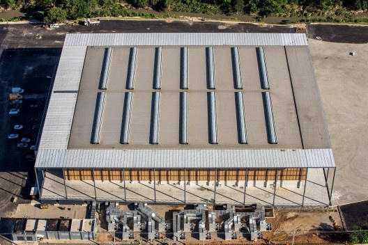 Construção da Arena da Juventude, Parque Olímpico de Deodoro, Rio de Janeiro, RJ, Escritório Vigliecca & Associados<br />Foto Gabriel Heusi  [Agência Heusi Action]
