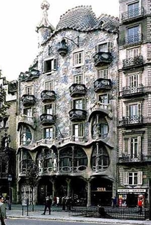 Casa Batlló, Barcelona. Arquiteto Antoni Gaudí