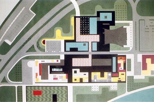 Praça do Museu de Arte Moderna, Aterro do Flamengo, Rio de Janeiro RJ. Roberto Burle Marx, década de 60 [ver nota 44]