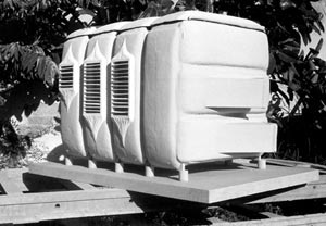 Hugo D’Acosta e Mercedes Alvarez, Asbestos Cement Housing Module, 1964-68, módulo construído<br />Eduardo Luis Rodriguez’s Collection 
