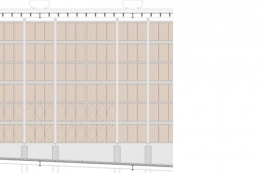 Arena da Juventude, ampliação corte, Parque Olímpico de Deodoro, Rio de Janeiro, RJ, Escritório Vigliecca & Associados<br />Imagem divulgação