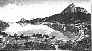 Vista panorâmica da Lagoa Rodrigo de Freitas (Gávea)