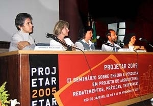 Fernanda Magalhães, Nirce, Gleice Elali, Leonardo Bittencourt e Eneida Mendonça