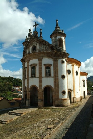 Igreja N. S. do Rosário dos Pretos, Ouro Preto<br />Foto Caio Reisewitz  [Acervo Iphan]