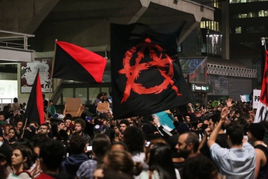 Manifestações em São Paulo<br />Foto Ed Reis 
