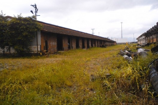 Complexo ferroviário, Santos<br />Foto Antonio Zagato  [Acervo UPPH/SEC/SP]