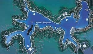 Projeto de revitalização da Lagoa da Pampulha, arquiteto Éolo Maia