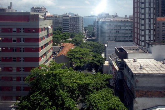 Vista da praia de Ipanema a partir do Complexo Rubem Braga<br />Foto Douglas Vieira de Aguiar 