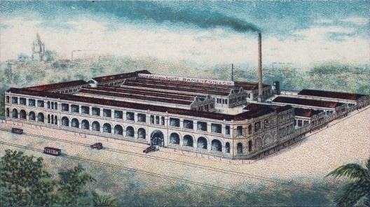 Cartão publicitário da fábrica de chapéus Ramenzoni, c.1920<br />Imagem divulgação 