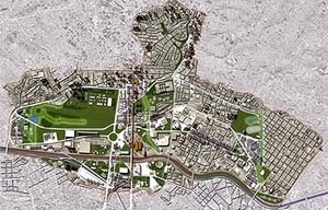 PRIOU – Plano-Referência de Intervenção e Ordenação Urbanística. Operação Urbana Vila Maria – Campo de Marte: vista geral