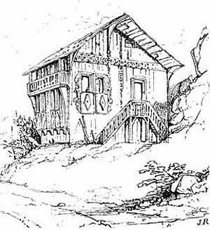 Quinta, próxima de Altdorf, segundo Ruskin [RYKWERT, Joseph. "La casa de Adán en el Paraíso", 2ª edição, colección GGReprints, Gustavo]