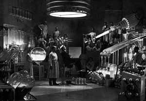  Cena do filme Just Imagine  USA, Fox, 1930 [NEWMANN, Dietrich (editor). Film architecture: from Metropolis to Blade Runner. New York, ]