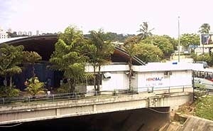 Figura 8 – Posto da HEMOBA na Estação de Transbordo Iguatemi<br />Foto do autor 