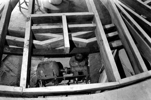 Teatro Cultura Artística, equipamento de palco giratório, São Paulo, 1949. Arquiteto Rino Levi [Acervo Digital Rino Levi]