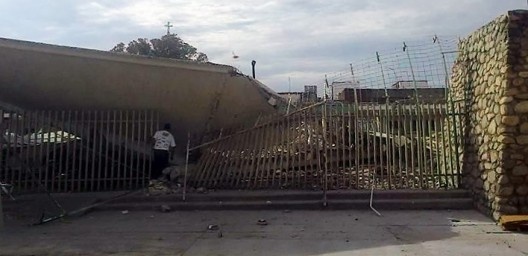Mercado Municipal Belisario Dominguez, Arriaga, México, depois da demolição<br />Foto divulgação 