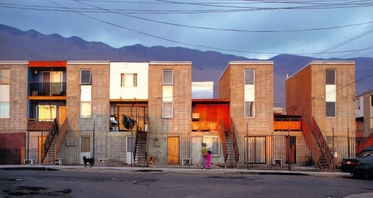 Alejandro Aravena. Habitação social  Quinta Monroy. Iquique, Chile<br />Foto divulgação 