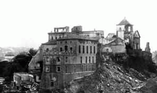 Destruição do antigo complexo jesuítico, nos últimos dias do governo Carlos Sampaio, 1922<br />Foto Augusto Malta 